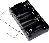 TAKACHI SN14 Batteriehalter 4x Mono (D) Kabel (L x B x H) 137.4 x 71.6 x 28.5mm