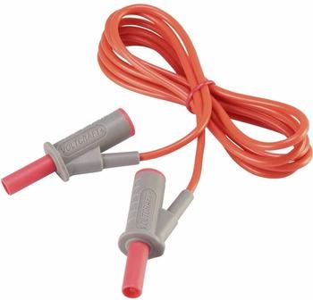VOLTCRAFT Hochflexible Sicherheits-Messleitung [Lamellenstecker 4mm - Lamellenstecker 4 mm] 1.5m Rot MSB-501 1