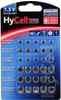 Hycell Alkaline-Knopfzellen-Set, 1,5 V, 30 Stück