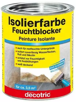 Decotric Isolierfarbe Feuchtblocker 0,75 l