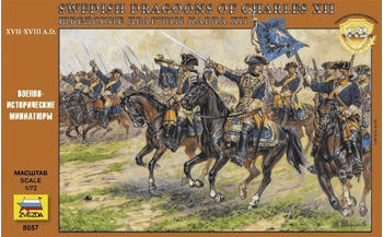 Zvezda Swedish Dragoons of Charles XII (8057)