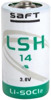 Saft Lithium Batterie Saft LSH14 ER-C Baby - 5500 mAh 3,6V Thionylchlorid SPEZIAL