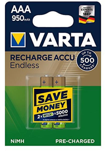 Varta Recharge Accu Endless AAA 950mAh (2 St.)