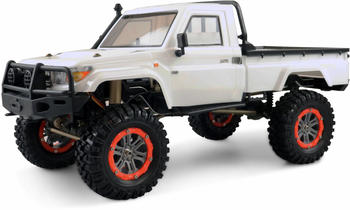 Amewi AMXRock RCX10P Scale Crawler Pick-Up, 1:10 weiss (22434)
