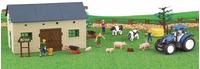 JAMARA KIDS New Holland Farmer Set1 1:32 Kinderspielsachen