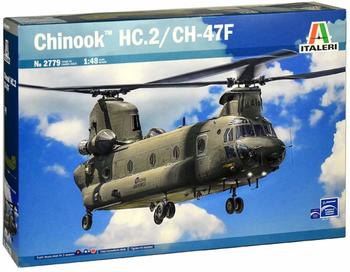 Italeri 510002779 510002779-1 Chinook HC.2 CH-47F, Modellbau, Bausatz, Standmodellbau, Maßstab 1:48