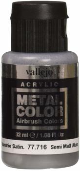 Acrylicos Vallejo (32 ml"Semi Matt Aluminium" Metall Farbe