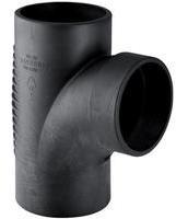 Geberit Silent db20 Bogenabzweig 312109141 DN 125/100, 88,5Grad, mit Innenradius