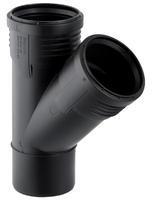 Geberit Silent PP Abzweig 390130141 DN 40/30, 45Grad, schalloptimiert