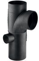 Geberit Silent db20 Kombibogeneckabzweig 310817141 88,5°, DN 100/90/56, links