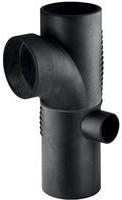 Geberit Silent db20 Kombibogeneckabzweig 310115141 DN 100/100/56, 88,5Grad, rechts