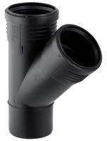 Geberit Silent PP Abzweig 390030141 DN 30/30, 45Grad, schalloptimiert