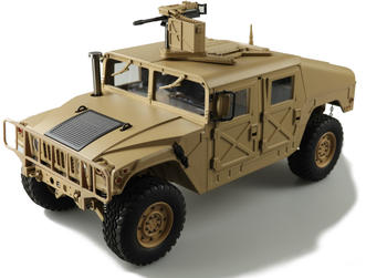 Amewi 4x4 U.S. Milit&auml;r Truck 1:10 desert sand