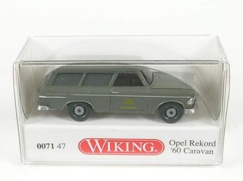 Wiking Modellbau Opel Rekord '60 Caravan "DB", 1:87 (007147)