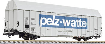 Liliput Großräumiger Güterwagen Hbks (kurz) "pelz-watte", DB, Ep. IV (L265807)