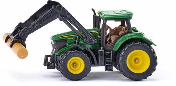 Siku John Deere mit Baumstammgreifer, Traktor, Trecker, Fahrzeug