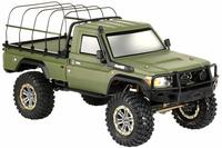 AMX Rock RCX10PS Scale Crawler Pick-Up RTR Military Green