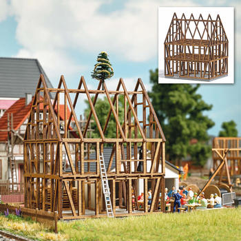 Busch Modellbau - Fachwerkhaus Rohbau (1370)