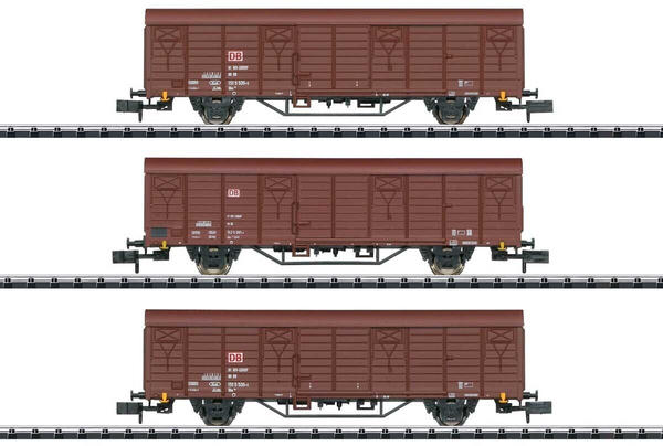 Trix Modellbahnen Güterwagen-Set Bauart Gbs 258 (18901)