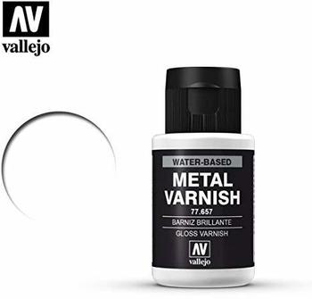 Vallejo Acrylicos 32ml Metallfarbe Gloss Metal Varnish