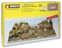 NOCH 0053600, NOCH 0053600 H0 Easy-Track Trassenbausatz (L x B x H) 1820 x 1135 x
