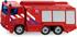 Siku 1036003, Feuerwehr-Tanklöschfahrzeug Niederlande, Metall/Kunststoff, Rot, Anhängerkupplung