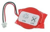 Backup Zelle/Akku 3 V 220 mAh / CR2032 mit Stecker, Knopfzelle
