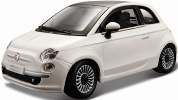 BBURAGO Fiat 500 (2007), Maßstab 1:24 weiß