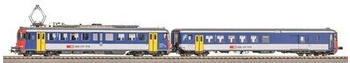 Piko 2er Set RBe 540 Triebwagen und BDt EW II Steuerwagen NPZ, SBB, Ep. IV (96854)