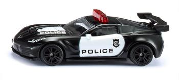 Siku 1545 Chevrolet Corvette ZR1 Police schwarz/weiß