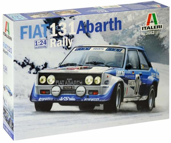Italeri 3662 Fiat 131 Abarth Rally Automodell Bausatz 1:24