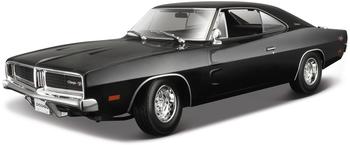 Maisto Dodge Charger R/T 1969 1:18 schwarz