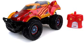 Jada Toys 253228002 Marvel RC Iron Thruster 1:14 RC Modellauto Elektro Straßenmodell inkl.