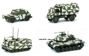 Schuco 452653000 1:87 Set Wintertarnung