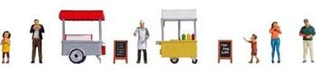 NOCH Eis- und Hot Dog-Wagen 16229 H0