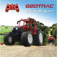 Jamara RC-Traktor "Lindner Geotrac, 1:16, 2,4GHz" mit Licht und Sound