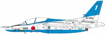 Hasegawa 007480 1/48 Kawasaki T4 Blue Impulse 2019 Plastikmodellbausatz