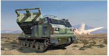 Trumpeter System-US 1:35 Launch Rocket Multiple (M270/A1)