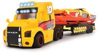 Dickie Toys Dickie, Sea Race Truck, Truck und Speedboot