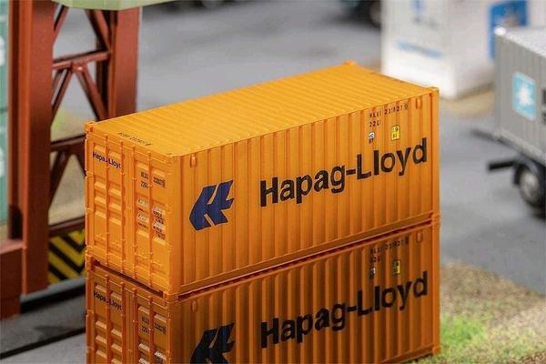 FALLER 180826 20 Container Hapag-Lloyd Modellbausatz, verschieden
