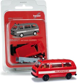 HERPA MiniKit VW T3 Bus Feuerwehr 012591 H0