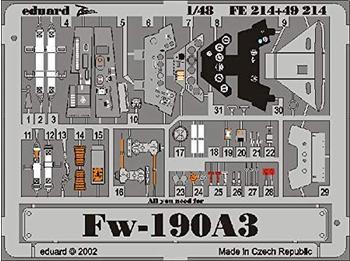 Eduard Accessories FE214 Modellbauzubehör FW 190A-3