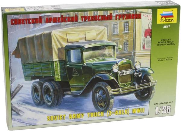 Zvezda 500783547 - 1:35 WWII GAZ-AAA Soviet Truck