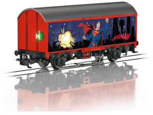 M&auml;rklin Gedeckter G&uuml;terwagen Superman (44825)