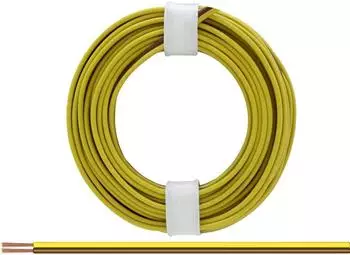 Donau Elektronik 218-38 Litze 2 x 0.14mm2 Braun-Gelb 5m