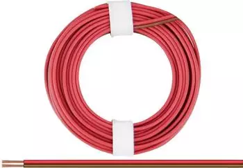 Donau Elektronik 218-08 Litze 2 x 0.14mm2 Rot-Braun 5m