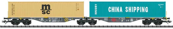 Trix Doppel-Containertragwagen Sggrss 80 (24803)