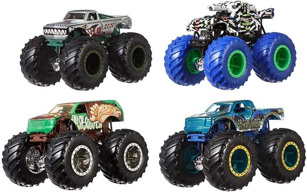 Hot Wheels Monster Trucks 4 Pack (GBP23)