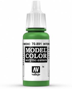 Vallejo Model Color 70891 Intermediate Green 17ml
