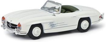 Schuco Mercedes-Benz 300SL Roadster, weiß 452639400 MB, Mercedes Benz weiss Maßstab 1:87